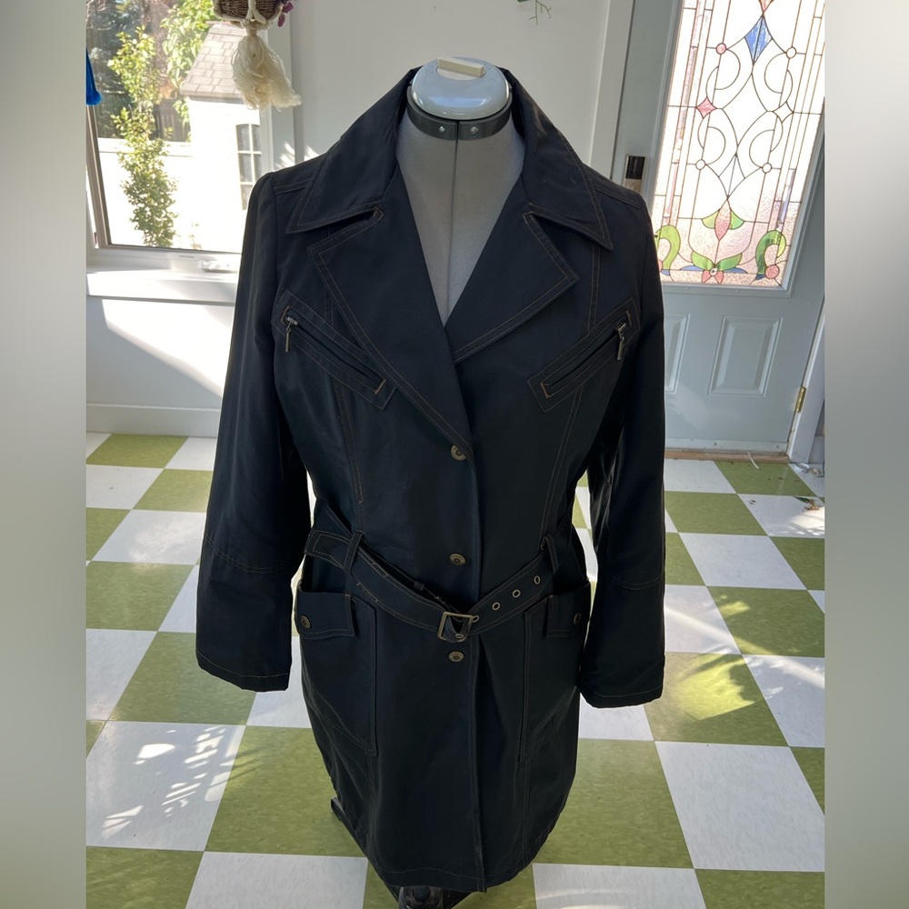Summer Trench Coat animal print